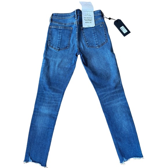 RAG & BONE Size 25 Mid-Rise Ankle Skinny Jean “Cate” - Picture 1 of 7